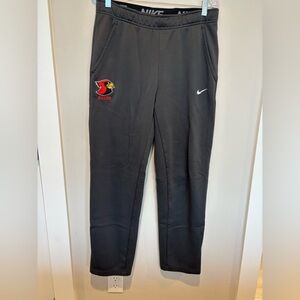 Nike Black Joggers with Logo Embroidery